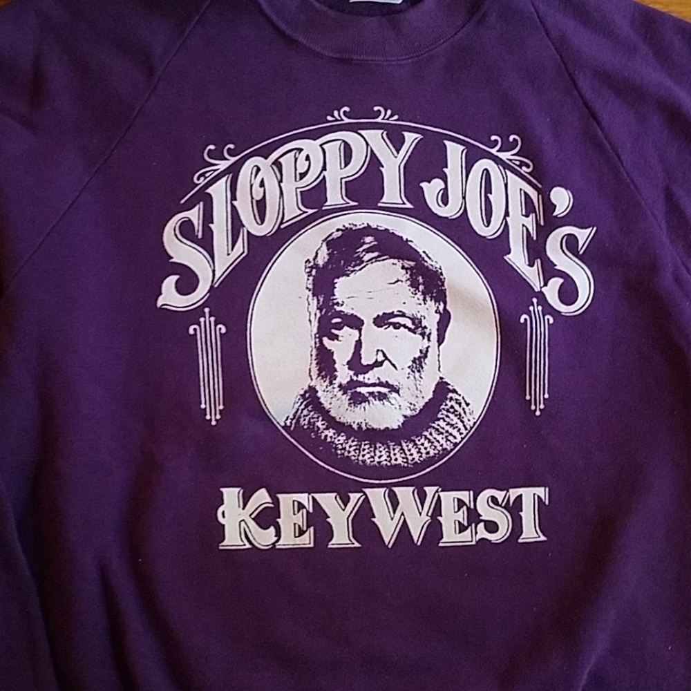 Vintage Sloppy joes sweatshirt from Key West